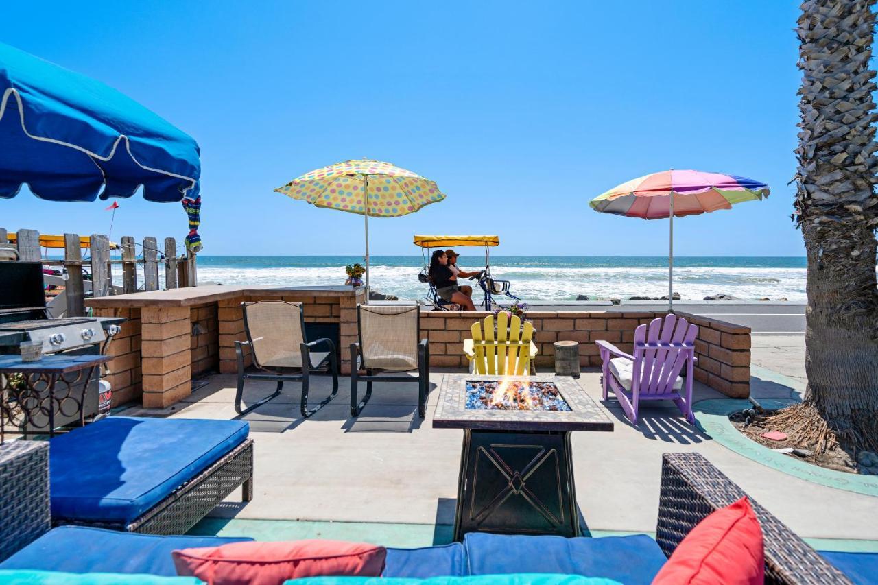 Beachfront Cottage Upper Unit Oceanside Exterior photo