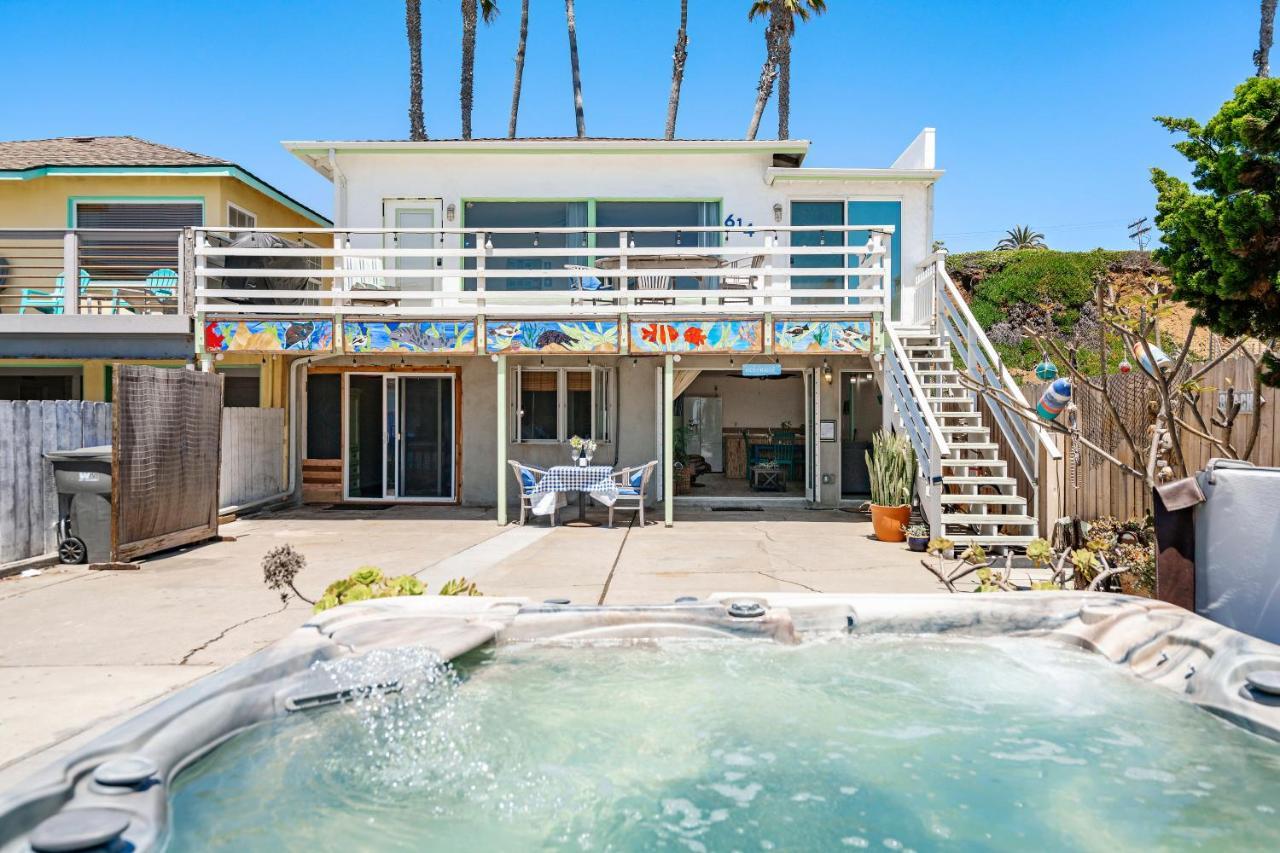 Beachfront Cottage Upper Unit Oceanside Exterior photo